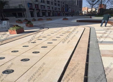 商業(yè)街線性排水溝-廣場(chǎng)縫隙式排水溝施工/效果圖集